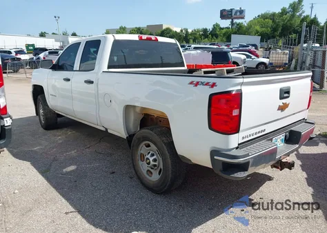 2017 Chevrolet Silverado 2500Hd Wt z USA, uszkodzony, nr VIN 1GC2KUEG2HZ373838